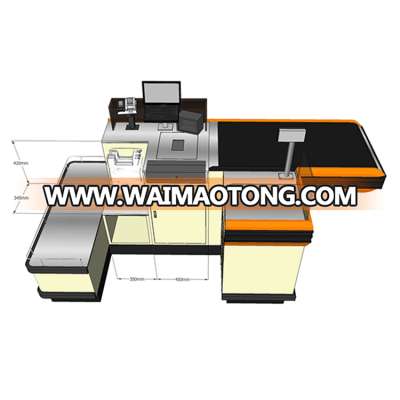 2017 New Arrival cash desk checkout counter factory